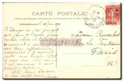 Étampes — Ogólny widok z wieży Guinette — H.G. wydawca, nr 500 — Rewers