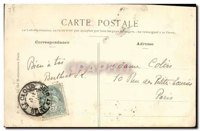 Saint-Cloud — Grandes-Eaux — A Cascata — Verso