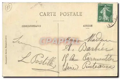 Étampes (Seine-et-Oise) — Wieża Guinette — Fototypia G. Garnier — Rewers