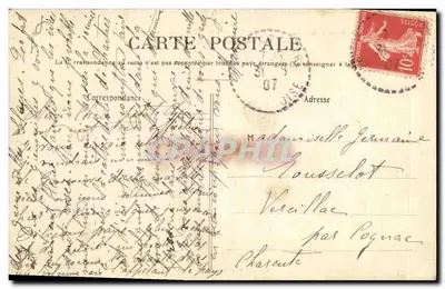 Montfort-l'Amaury (S.-et-O.) — Porta Bardoune, antiga entrada da cidade — Início do século XII — Verso