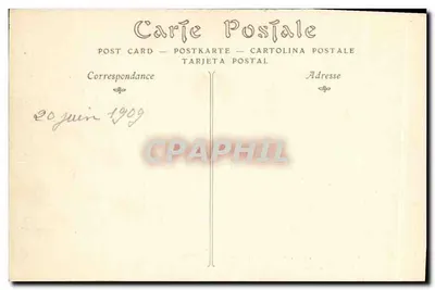 Castelo de Malmaison (Seine-et-Oise) — antiga residência do Imperador Napoleão I e da Imperatriz Joséphine — Biblioteca do Imperador — Verso