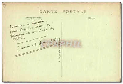 Carrosse du Sacre de Charles X — Musée des Voitures, Versailles — A.P. — Verso