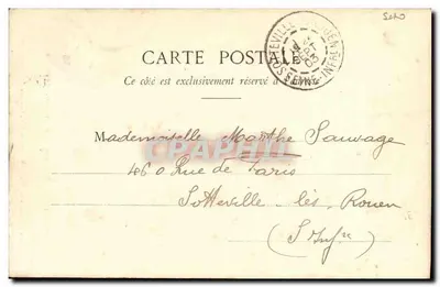 Hameau de Marie-Antoinette — Versailles — Fotógrafo A. Bargoret & Cie — Verso