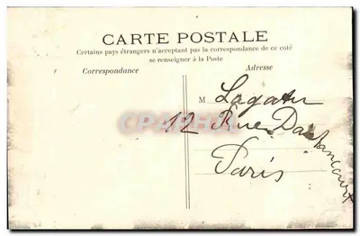 Versailles — De Orangerie en het watertje van de Zwitsers — onbekende uitgever, n° 32 — Achterkant