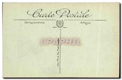 Fontainebleau — O Palácio. Porta François Ier — LL. — Verso