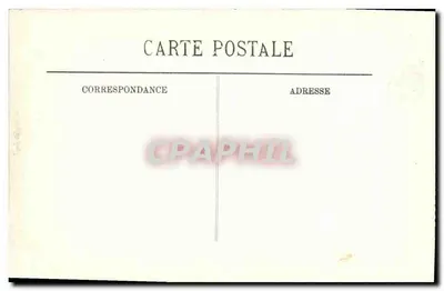 Kasteel van Fontainebleau — Het Paleis. De slaapkamer van Mevrouw de Maintenon — n°206 — Achterkant