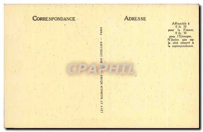 Palácio de Fontainebleau — O Salão dos Oficiais — Editor L.L. n°51 — Verso