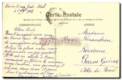 Le Havre — Le Musée et l'Anse des Pilotes — Wydawca nieznany, n°9 — Rewers