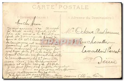 Le Havre — La Bourse et le Pont Alexandre — H.L.Q. — Verso