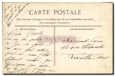 Le Havre — Pałac Sądowy — wydawca nie widoczny, nr serii 3 — Rewers