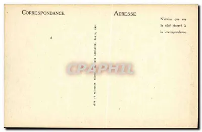 Le Havre — Plaza Gambetta y muelle del Comercio — LL — Reverso