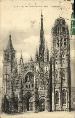 La Cathédrale de Rouen — Ensemble — C.V. 139 — Éditeur Réf. Française