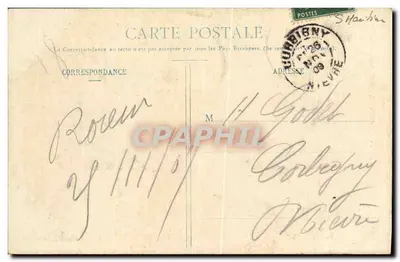 Rouen - Hotel Bourgtheroulde — C.V. - 448 - Editora C.V. — Verso