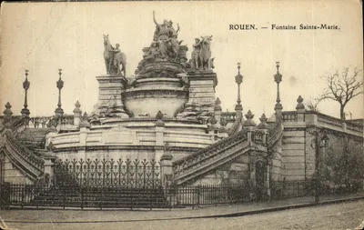 Rouen — Fontaine Sainte-Marie — éditeur Moka Williot
