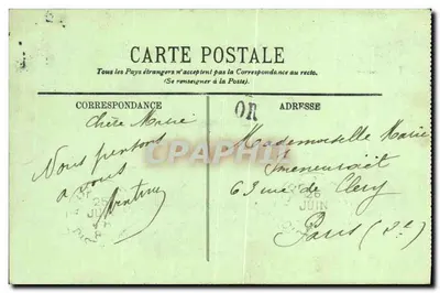 Mesnil-Val — Les Falaises et la Plage — LL — Verso