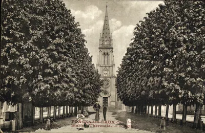 Forges-les-Eaux (Seine-Inférieure) — Igreja — Edição Kappelier, número de série não visível