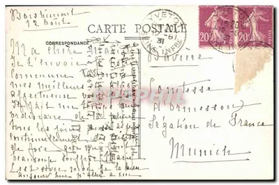 Fauville — Wnętrze Kościoła — CL A. St. nr 123 — Rewers