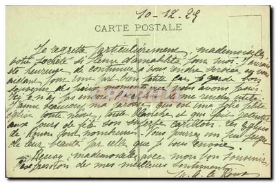 Rouen — Katedra Świętego Ouen, Widok na Katedrę — n° 150 — Rewers