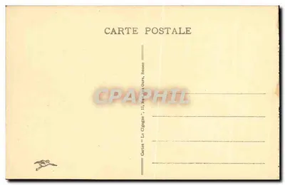 Rouen - Fonte Santa Maria — editor 'La Cigogne', n° 481 — Verso