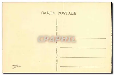 Rouen - Igreja de São Ouen - Fachada — série 410, editor Cartes 'La Cigogne', Rouen — Verso
