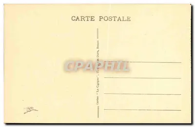 Rouen — Rue de la Grosse-Horloge — Cartes "La Gigogne", Rouen — Verso