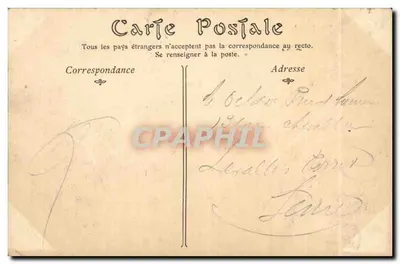 Katedra w ROUEN. Strzała — wydawca NJ 1907, n°29 — Rewers