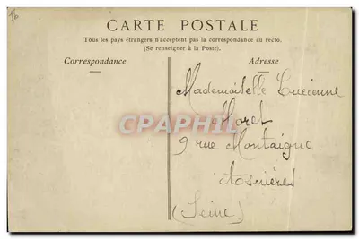 Rouen — Ogólny widok z Bonsecours — kolekcje ND Phot — Rewers