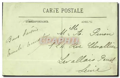 Rouen — Cours la Reine — LL. n°99 — Rewers