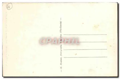 St-MARTIN-sur-ARVE - Sallanches - O coteau de Cordon — As Alpes Pittorescas — n°192 — Verso