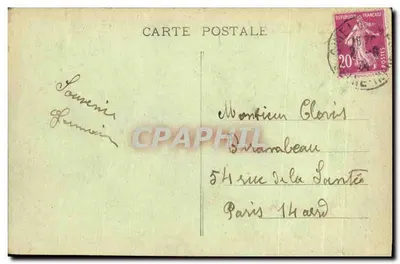 Criel — Pomnik M.F. — wydawca M.F., nr 7 — Rewers