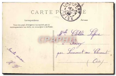 Le Tréport - Kalwaria na Falsise — wydawca nieznany, numer seryjny nieodczytalny — Rewers