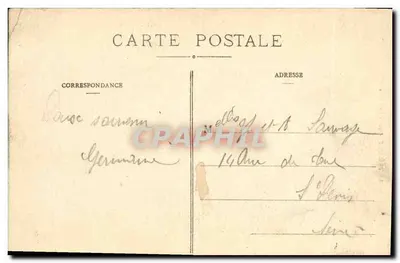 Le Tréport - Le Phare — éditeur Photo J. A. - n° 49 — Verso