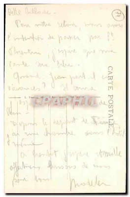 Les Verdets - Después de Foilly — Samoëns (Alta Saboya) — L. Fautaz, editor — Reverso