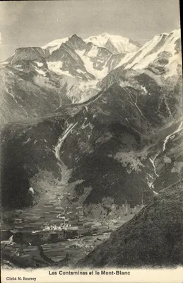Les Contamines i Mont-Blanc — fotografie M. Bourrey