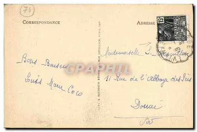 Thonon-les-Bains — Gorges do Pont du Diable — LL — Verso