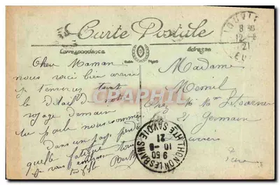 Thonon-les-Bains — Port — Selecta n°107 — Rewers