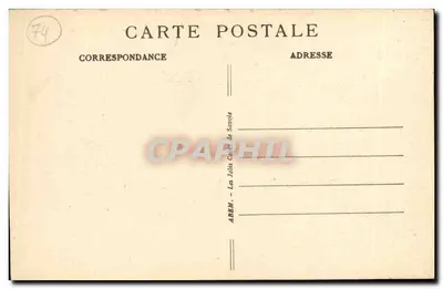 ANNECY — O Ponte da Halle — A.B.E.M. n°4377 — Verso