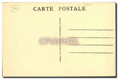 Annecy — As arcadas, rua do Pâquier — editor Pacollet, Lyon, n°20 — Verso