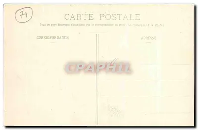 Thônes — Ogólny Widok Thônes — Fot. Gaillard — Rewers