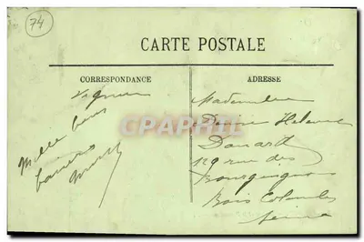 Annecy — O Lago e o Parmelan — LL. — Verso