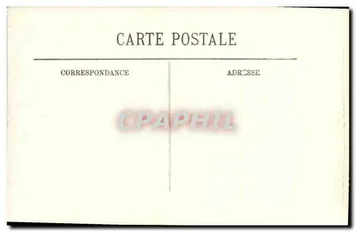 Fontainebleau — A Escada do Cavalo de Ferro — LL. — n° 241 — Verso
