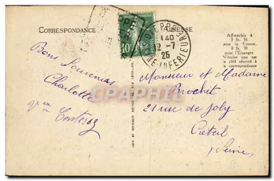 Dieppe — Przystań — LL — 232 — Rewers