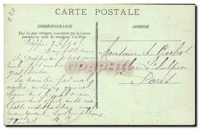 Dieppe — De ingang van het Oude Kasteel — LL. — Achterkant
