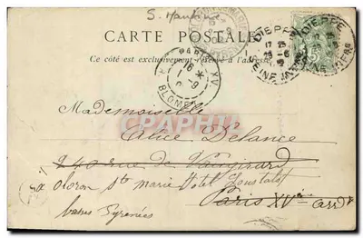 Dieppe — Portail de l'Église Saint-Jacques, XVᵉ siècle — ND Pbot — Verso