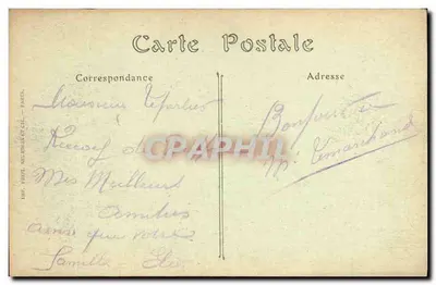 Dieppe — Ogólny widok z przodku portu, z Falaise du Pollet — ND. Fot. nr 115 — Rewers