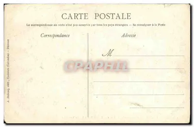 Châteaux du Calvados — Fontaine-Henry — Le Vestibule — éditeur A. Dibosay, Commer (Calvados) n° 93 — Reverso