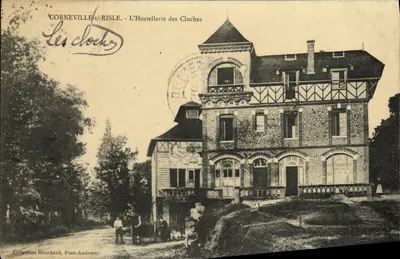 Corneville-sur-Risle - A Hostellerie das Cloches — Coleção Hauchard, Pont-Audemer