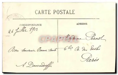 De pittoreske Orne — May (Calvados) — Landschap van Courgain — anoniem uitgever, n° 159 — Achterkant