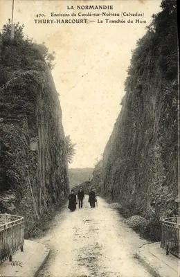 A Tranchée du Hom — Environs de Condé-sur-Noireau (Calvados) — Editor E.L.C. n°470