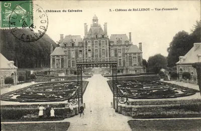 Castelo de BALLERROY — Visão geral — A. Dubosq, Calvados